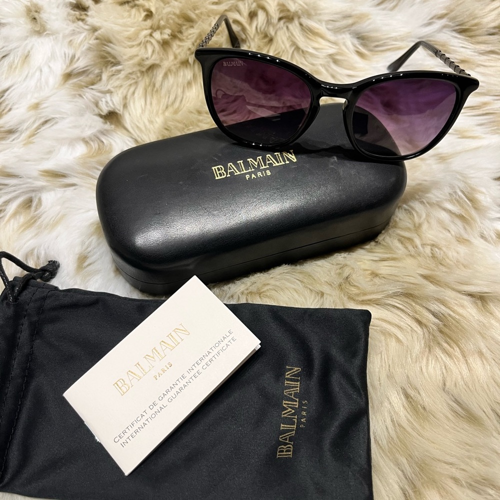 Balmain Black Sunglasses